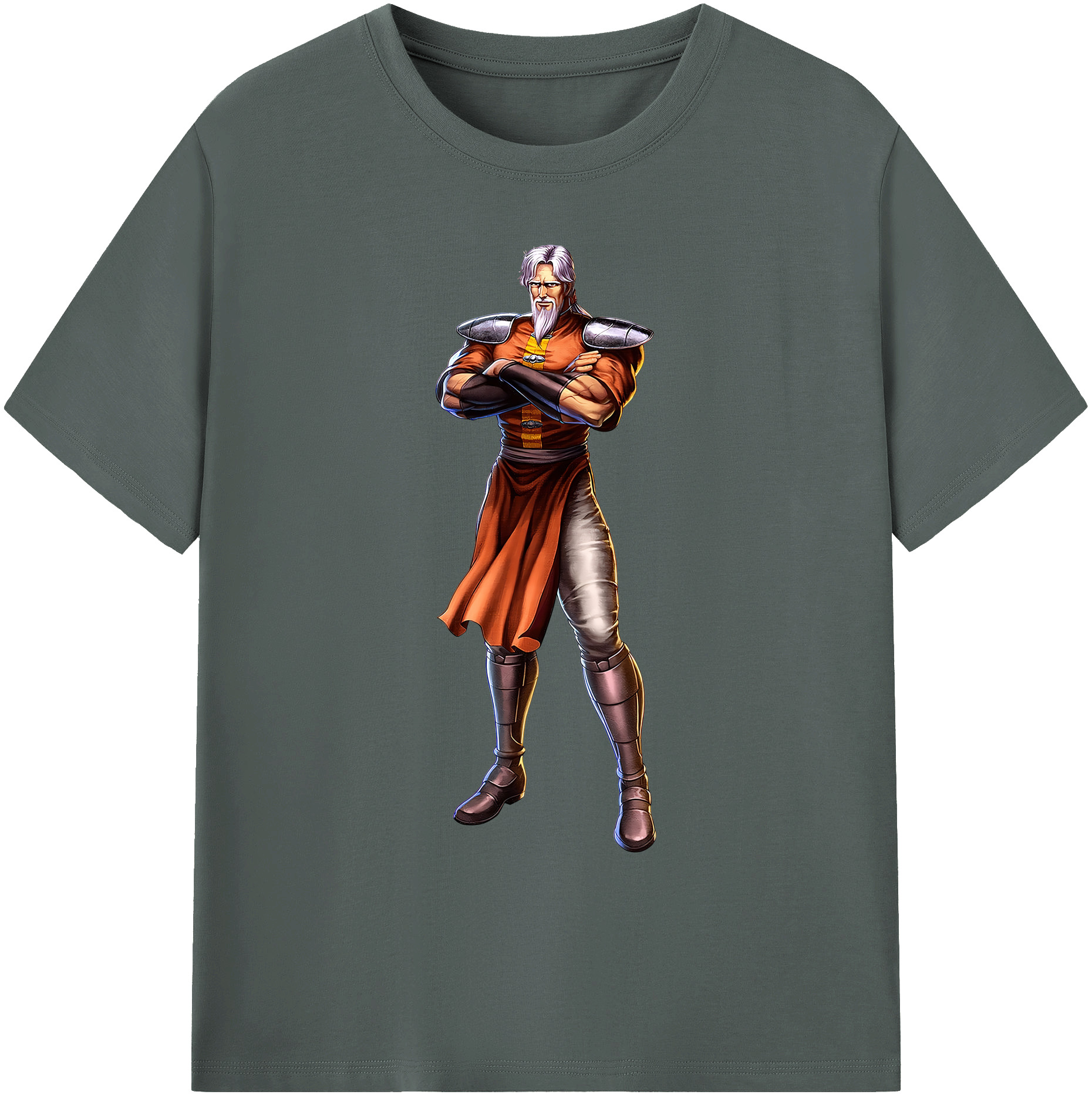 （画像用） 北斗の拳 Fist of the North Star 綿100％ メンズ半袖Tシャツ｜肌触りやわらか＆通気性